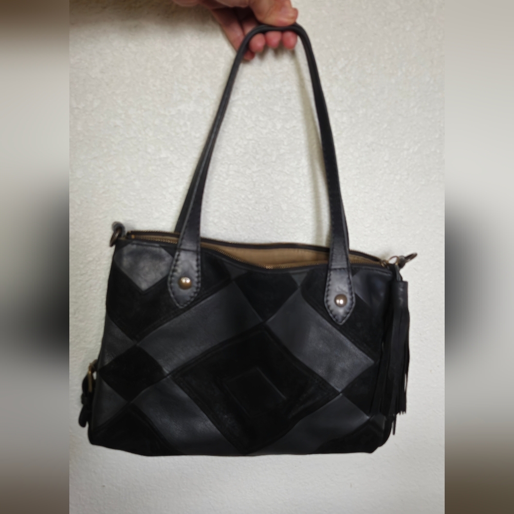 Frye Patchwork Leather Bag - image 3